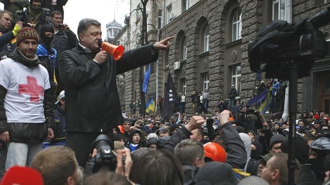 Фото Николая Тимченко 02.12.13 ЕвроМайдан.