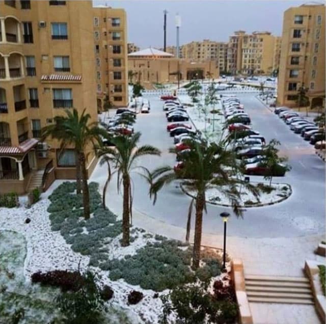 сніг в Єгипті 05