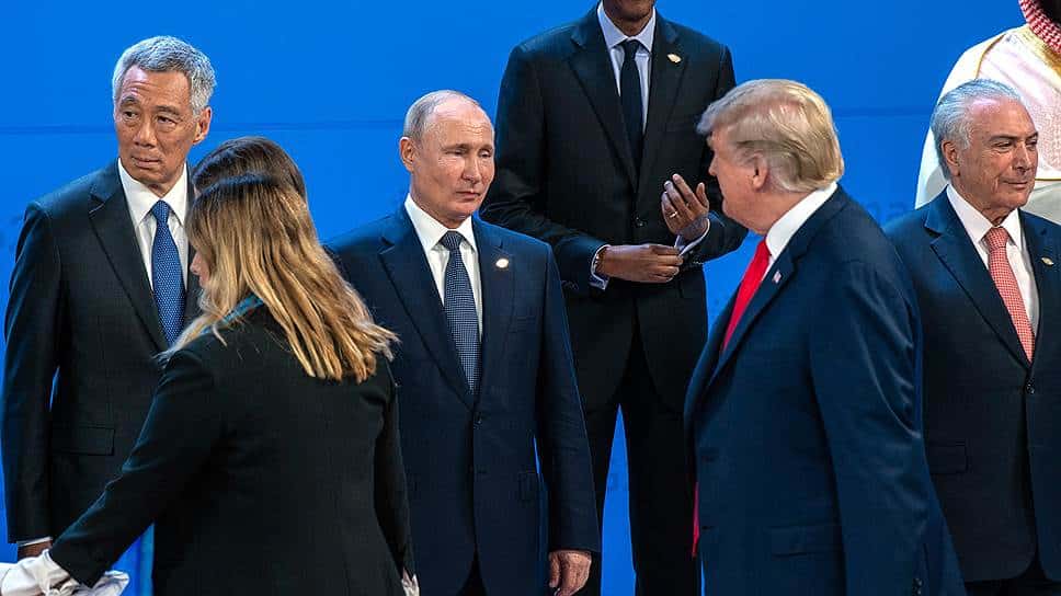 Трамп не подав руки Путіну у 2018
