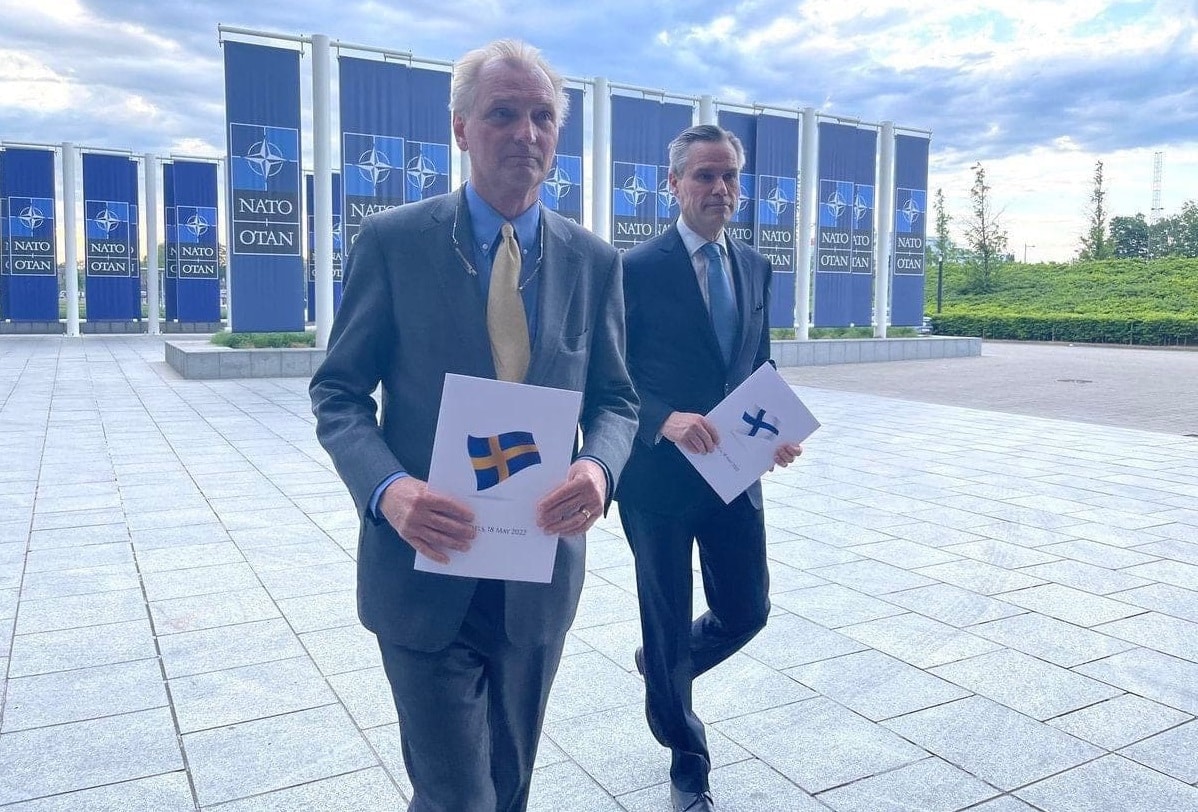 Швеція і Фінляндія подали заявки на вступ до НАТО