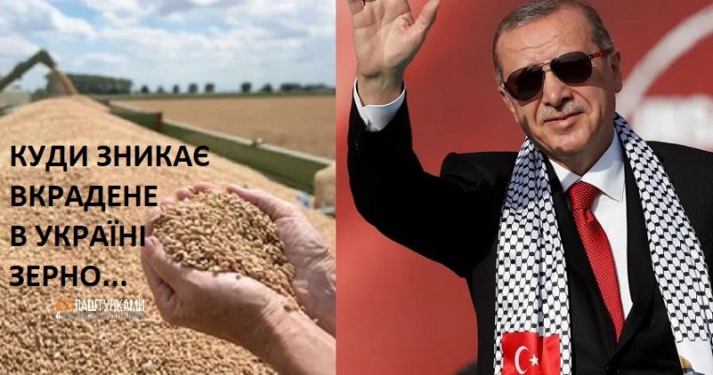 вкрадене українське зерно в Туреччині