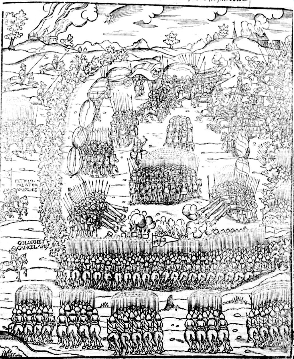 Обертинська битва 1531 року, гравюра
