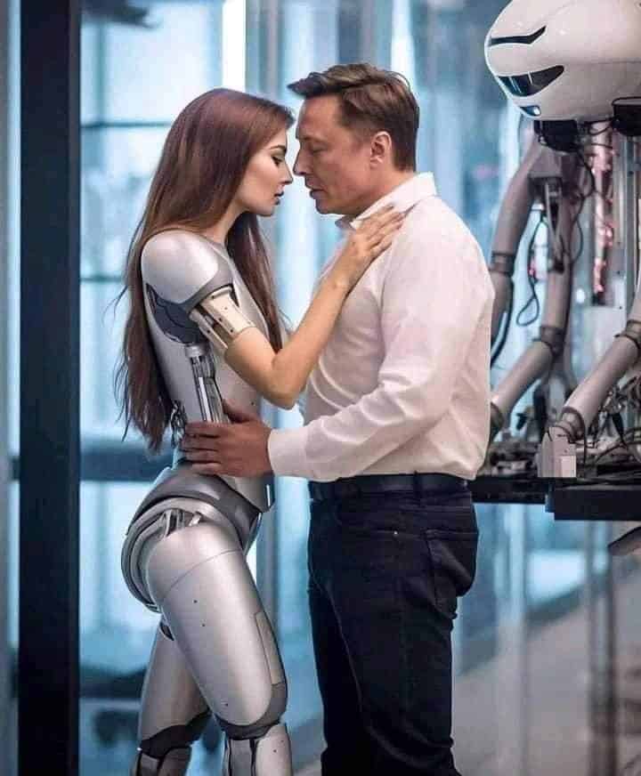 Маск і жінка-робот-2